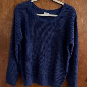 Tobi Deep Blue Crew Neck Sweater